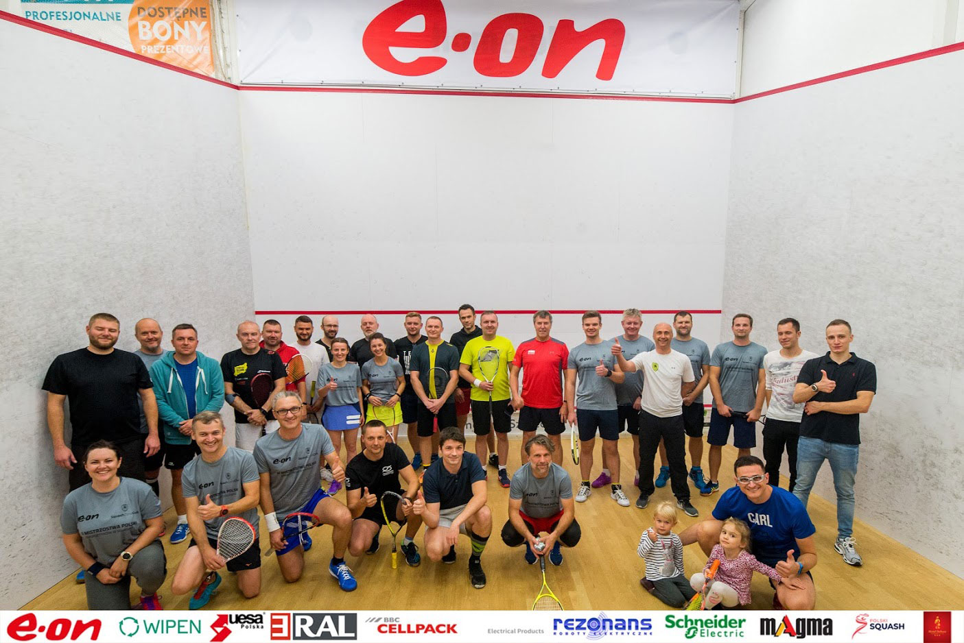 MPE SQUASH Mistrzostwa Polski Energetyków Squash Zone Club Szczecin